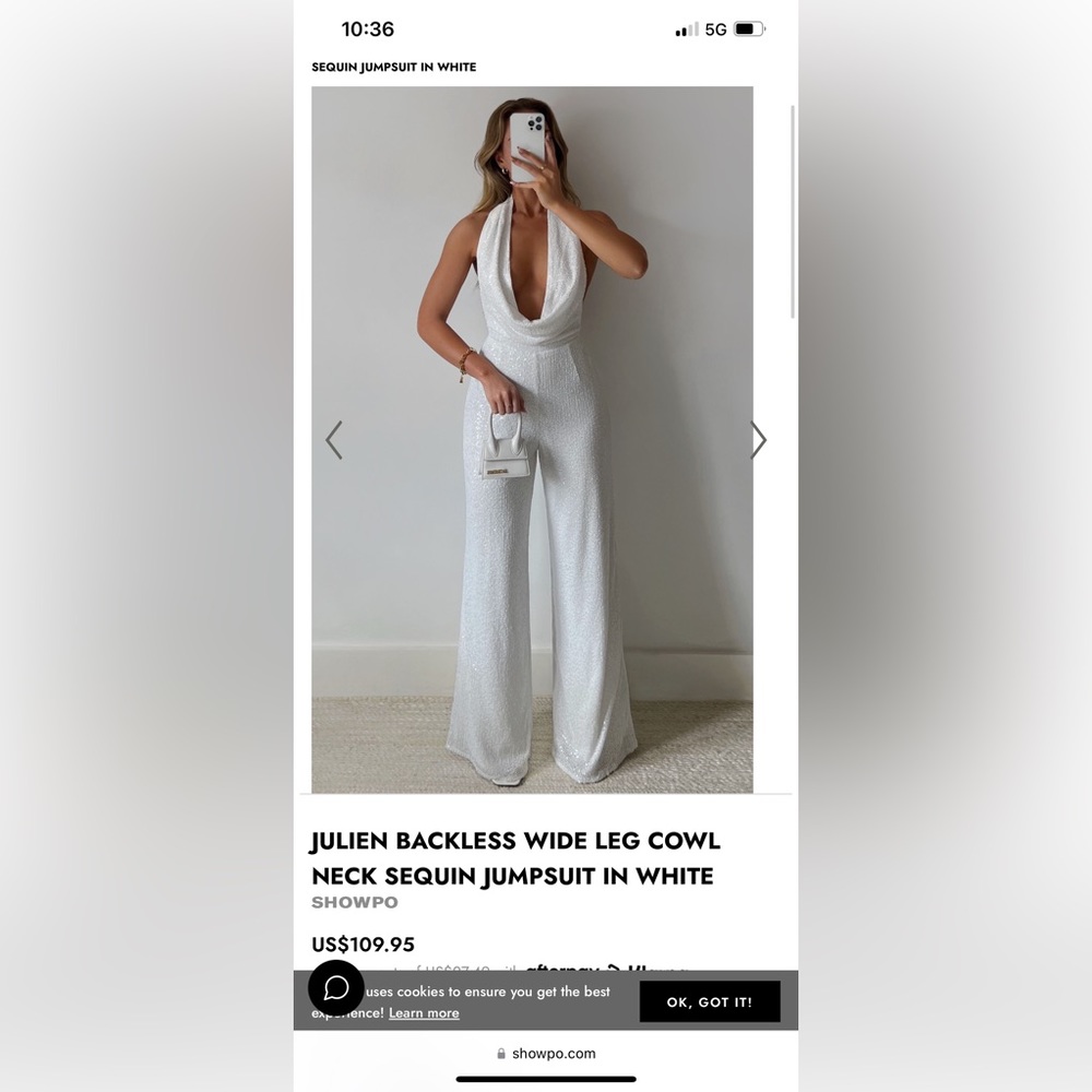 SHOW STOPPING!! This jumpsuit will make you feel like you’re from a movie!